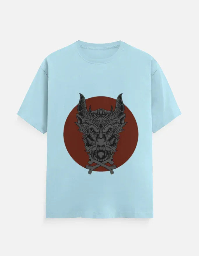 Japanese Hannya/Demon Mask Tee - VIVA ENTERPRISES 