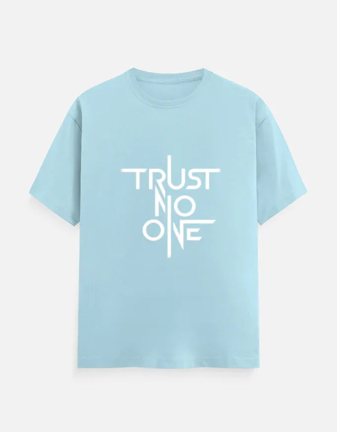 Trust No One Graphic Printed Men's T-Shirt | Premium Cotton - VIVA ENTERPRISES 