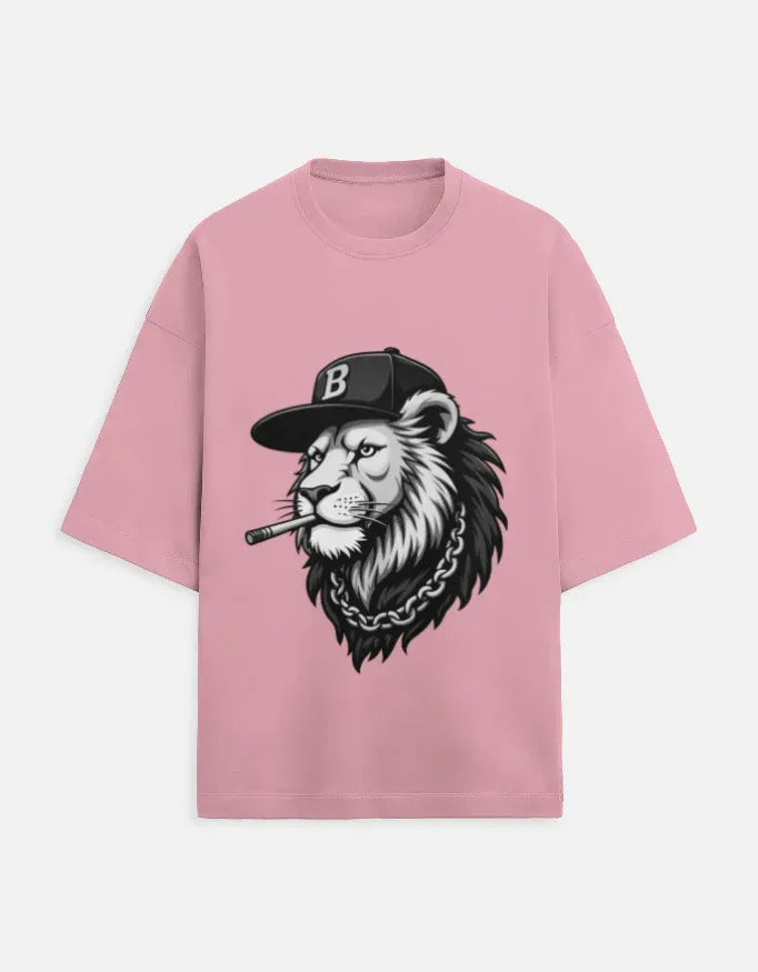 Urban Wildlife/Hip-Hop Culture Oversized Tee - VIVA ENTERPRISES 