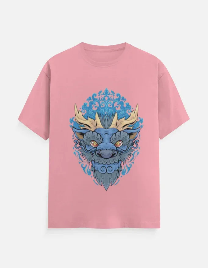 The Azure Dragon Classic Crew T-Shirt - VIVA ENTERPRISES 