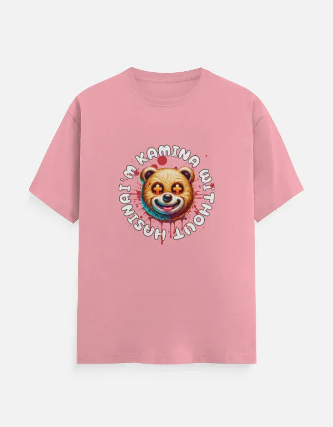 Psycho Bear Slogan Tee - VIVA ENTERPRISES 