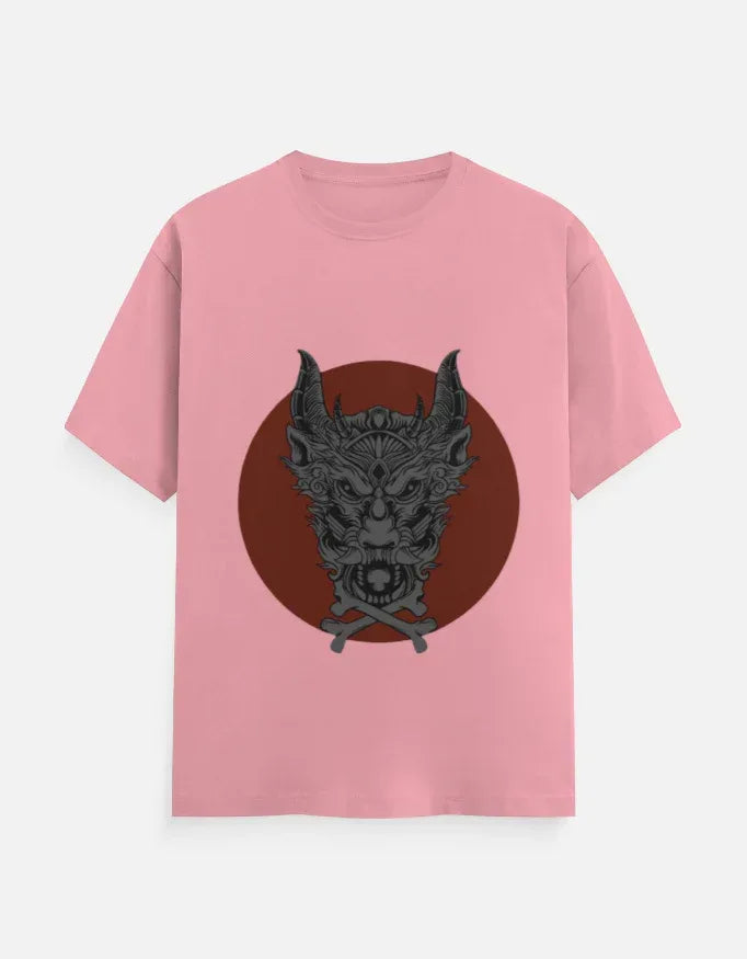 Japanese Hannya/Demon Mask Tee - VIVA ENTERPRISES 