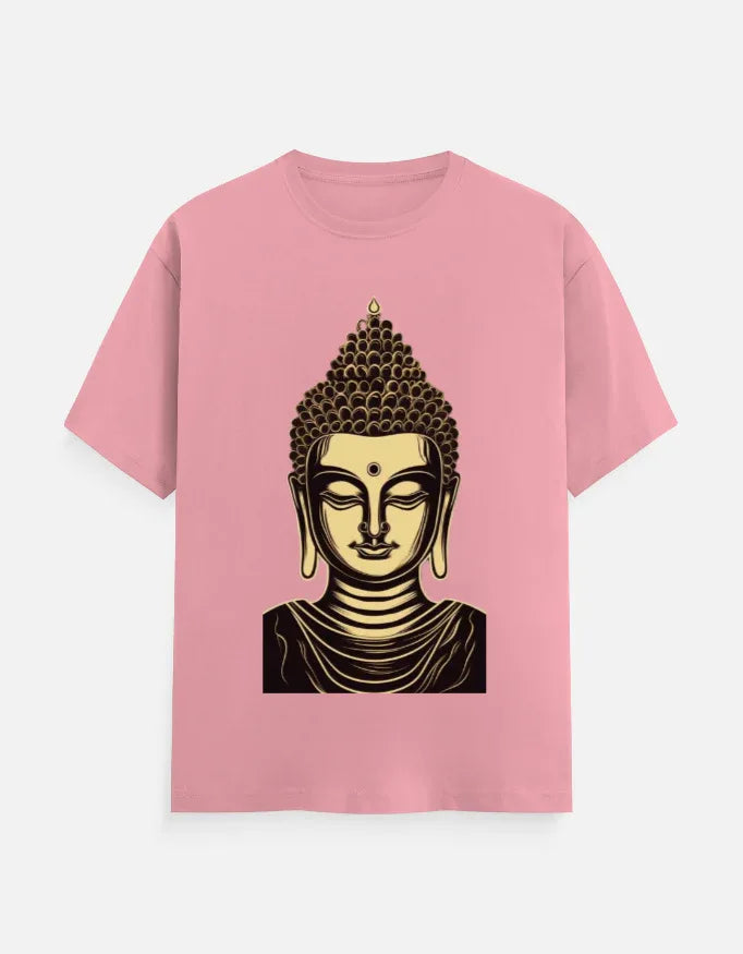Lord Buddha Spiritual Graphic T-Shirt - VIVA ENTERPRISES 
