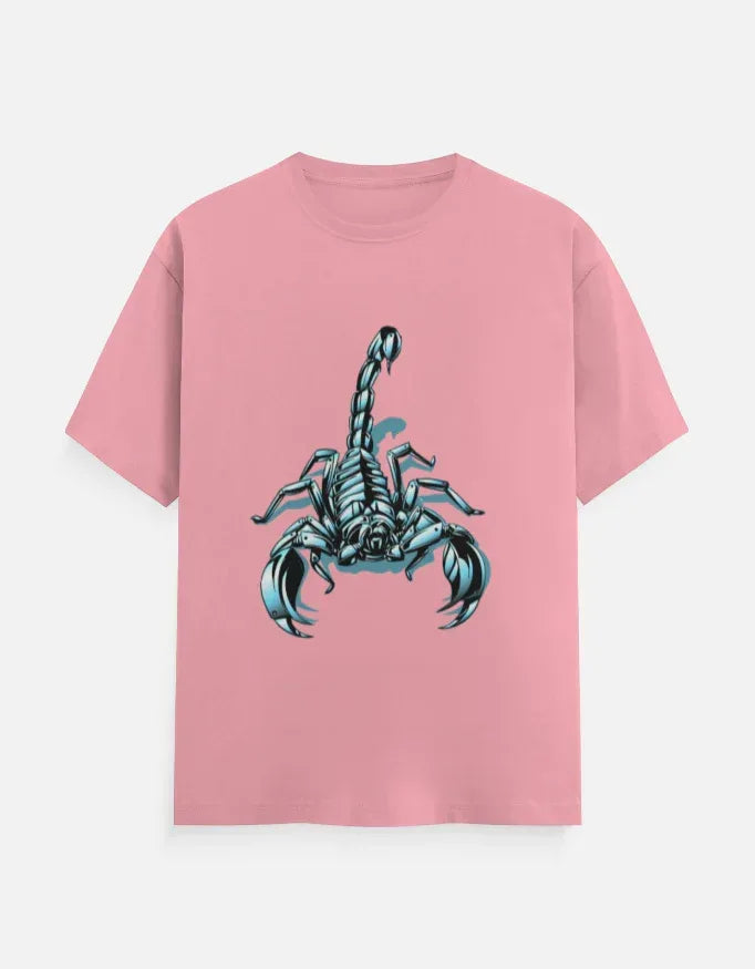 Chrome Scorpion Classic Crew T-Shirt - VIVA ENTERPRISES 