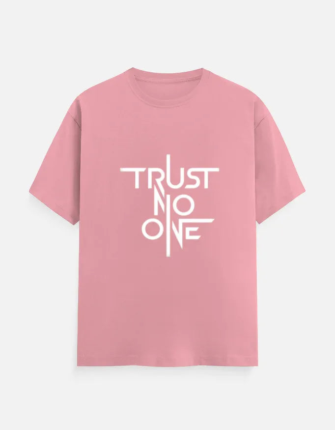 Trust No One Graphic Printed Men's T-Shirt | Premium Cotton - VIVA ENTERPRISES 