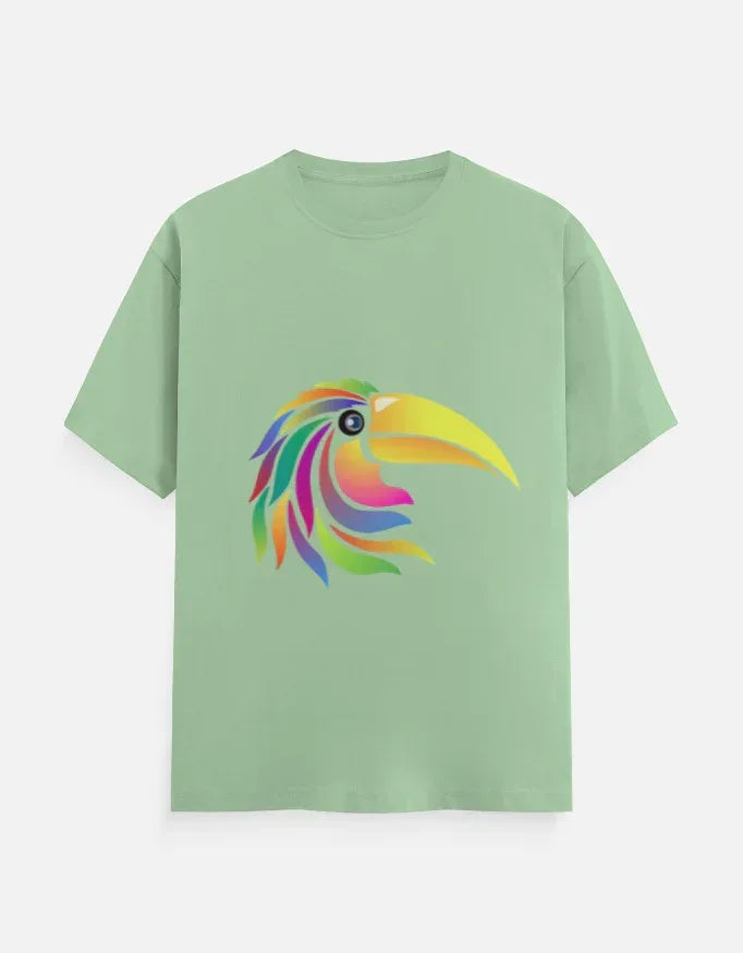 Colorful Hornbill T-Shirt - VIVA ENTERPRISES 