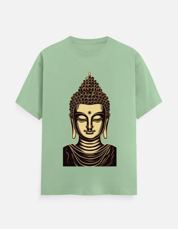 Lord Buddha Spiritual Graphic T-Shirt - VIVA ENTERPRISES 