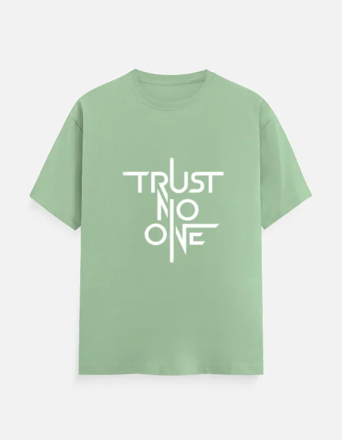 Trust No One Graphic Printed Men's T-Shirt | Premium Cotton - VIVA ENTERPRISES 