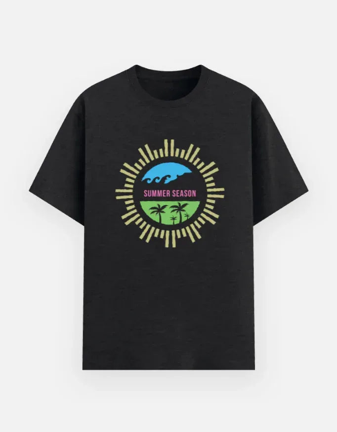 Summer Season Graphic T-Shirt - VIVA ENTERPRISES 