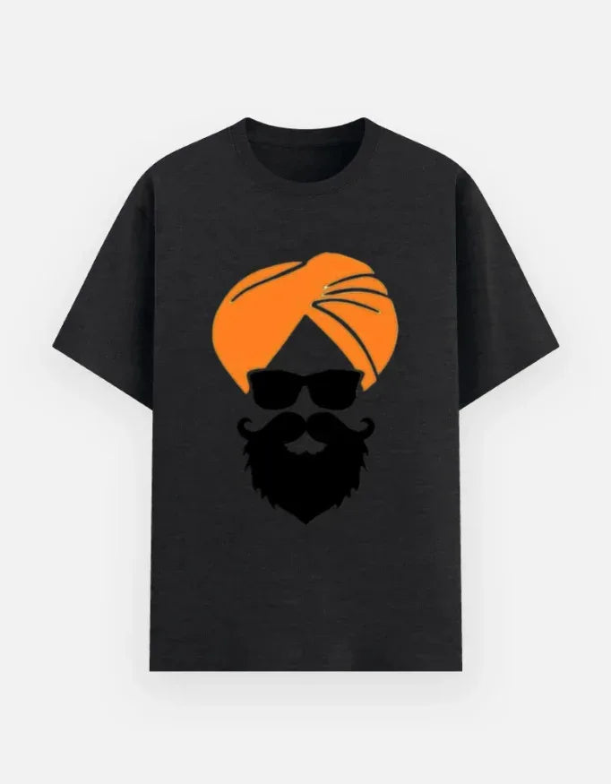 Sikh Gentleman Graphic T-Shirt - VIVA ENTERPRISES 
