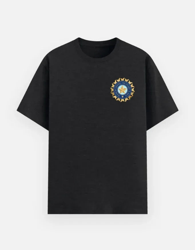 Team India Spirit Tee | Classic Logo Fan Wear Unisex Basic T-Shirt - VIVA ENTERPRISES 