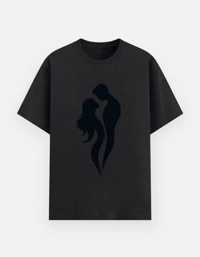 Red Couple Silhouette T-Shirt - VIVA ENTERPRISES 