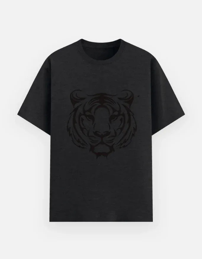 Minimalist Tiger Logo T-Shirt - VIVA ENTERPRISES 