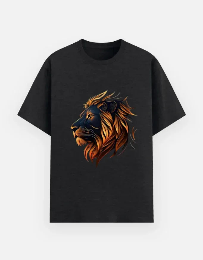 Unisex Basic Lion T-Shirt - VIVA ENTERPRISES 