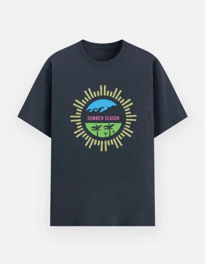 Summer Season Graphic T-Shirt - VIVA ENTERPRISES 