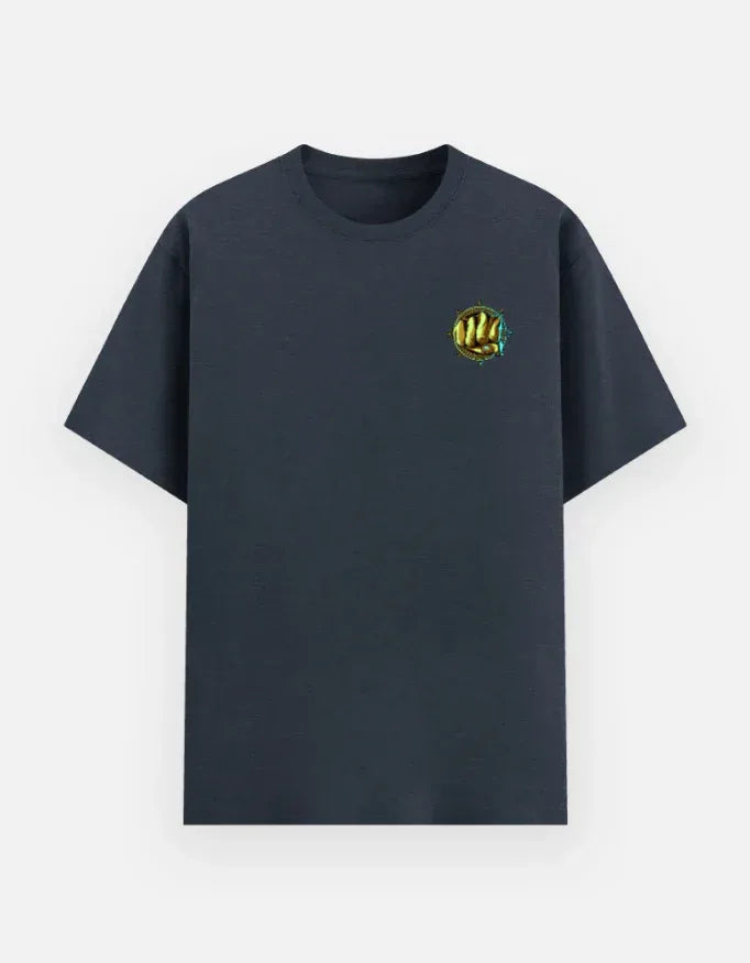 Circular Power Fist Logo Shirt - VIVA ENTERPRISES 