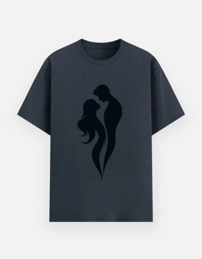 Red Couple Silhouette T-Shirt - VIVA ENTERPRISES 