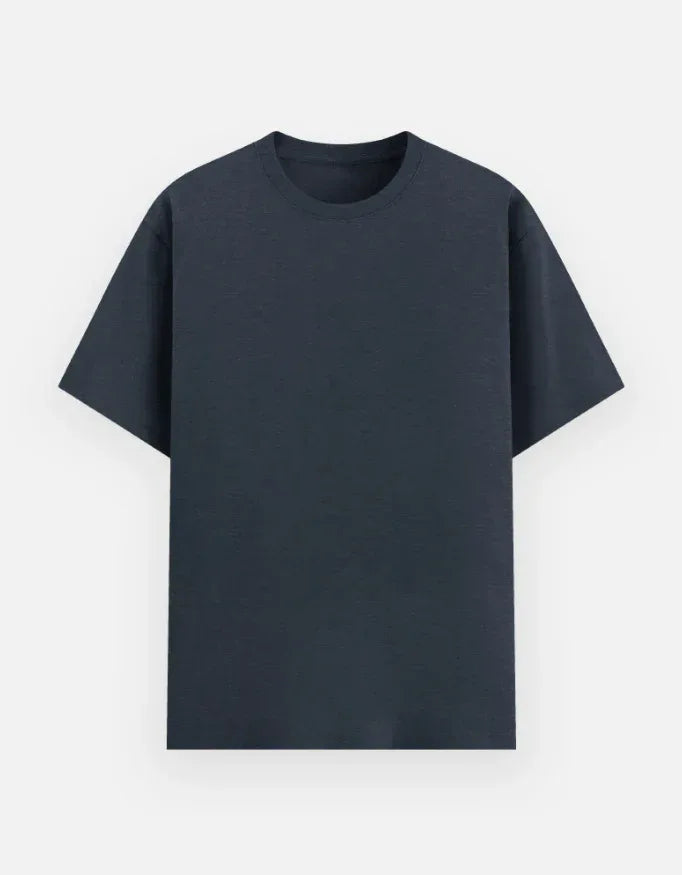 Classic Black Crew Neck T-Shirt - VIVA ENTERPRISES 