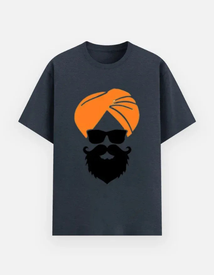 Sikh Gentleman Graphic T-Shirt - VIVA ENTERPRISES 