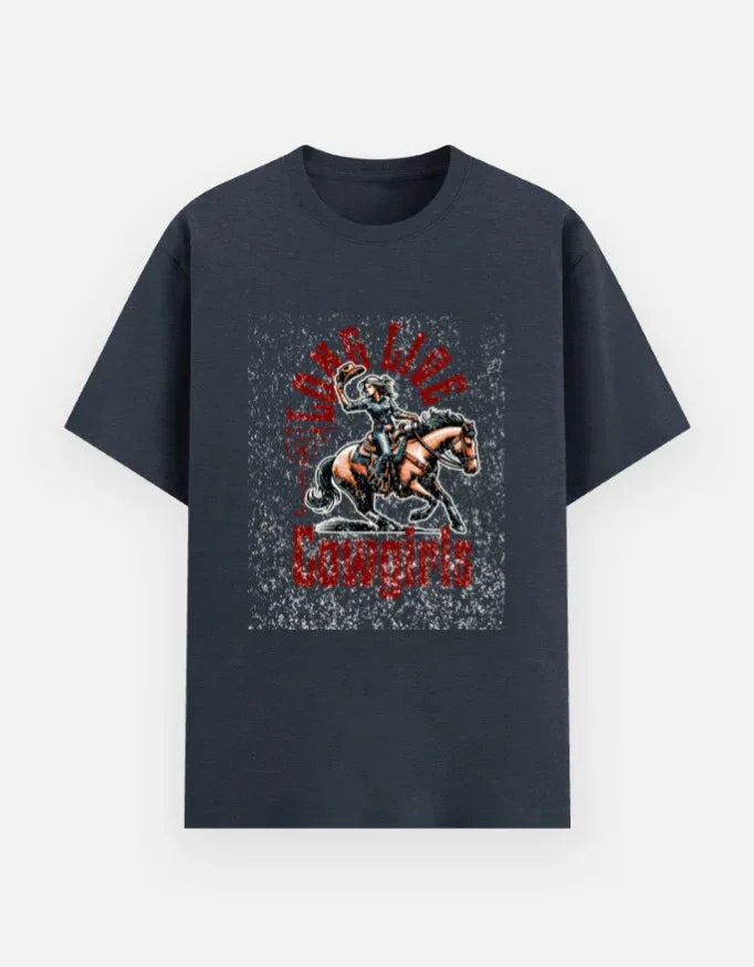 Wild Cowboy Bucking Bronc Rodeo T-Shirt - VIVA ENTERPRISES 