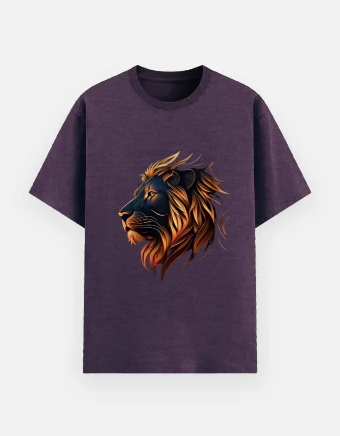 Unisex Basic Lion T-Shirt - VIVA ENTERPRISES 