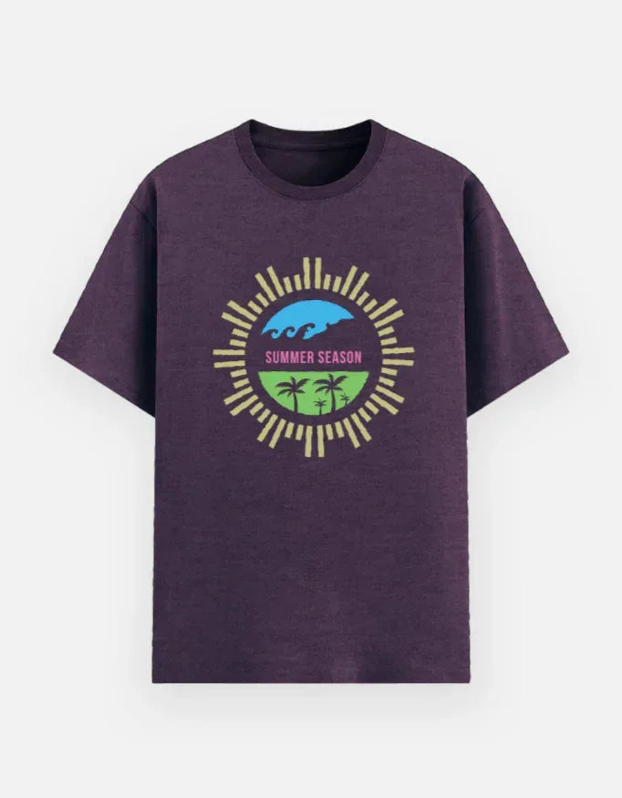 Summer Season Graphic T-Shirt - VIVA ENTERPRISES 