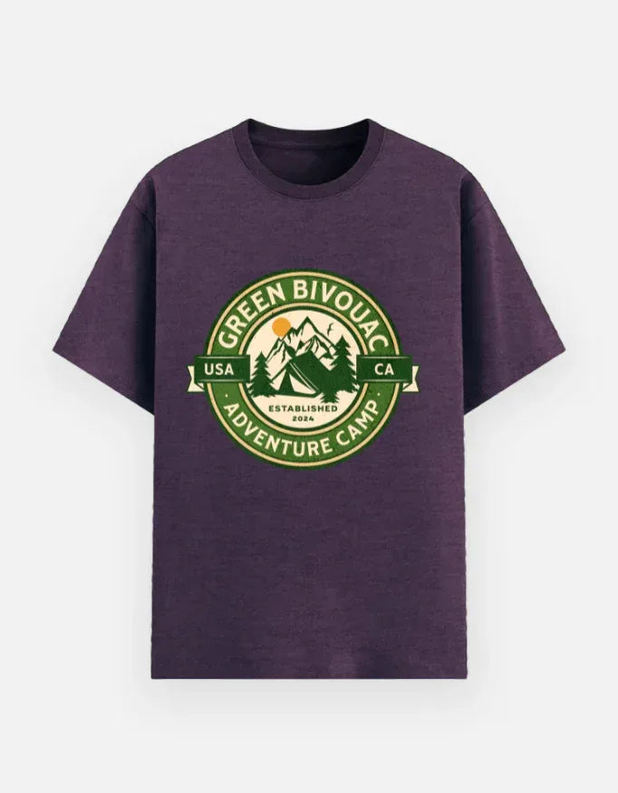 Printed Basic T-Shirt - VIVA ENTERPRISES 