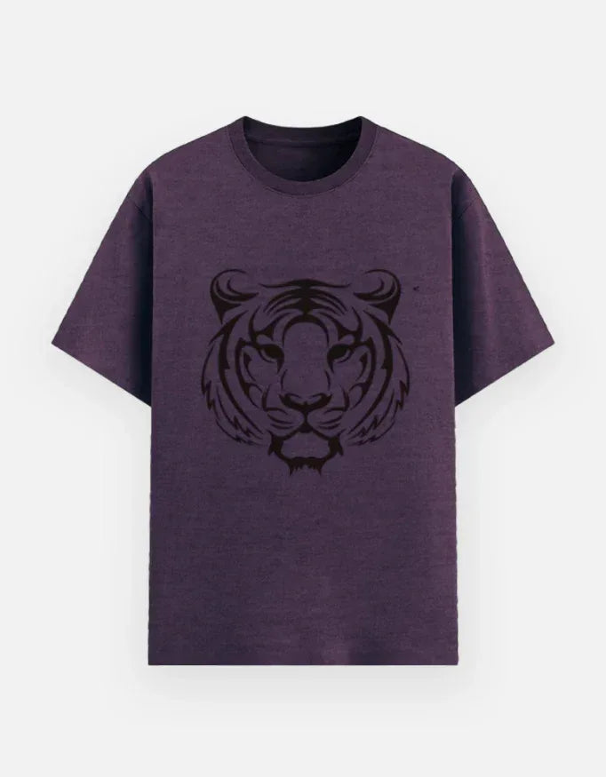 Minimalist Tiger Logo T-Shirt - VIVA ENTERPRISES 