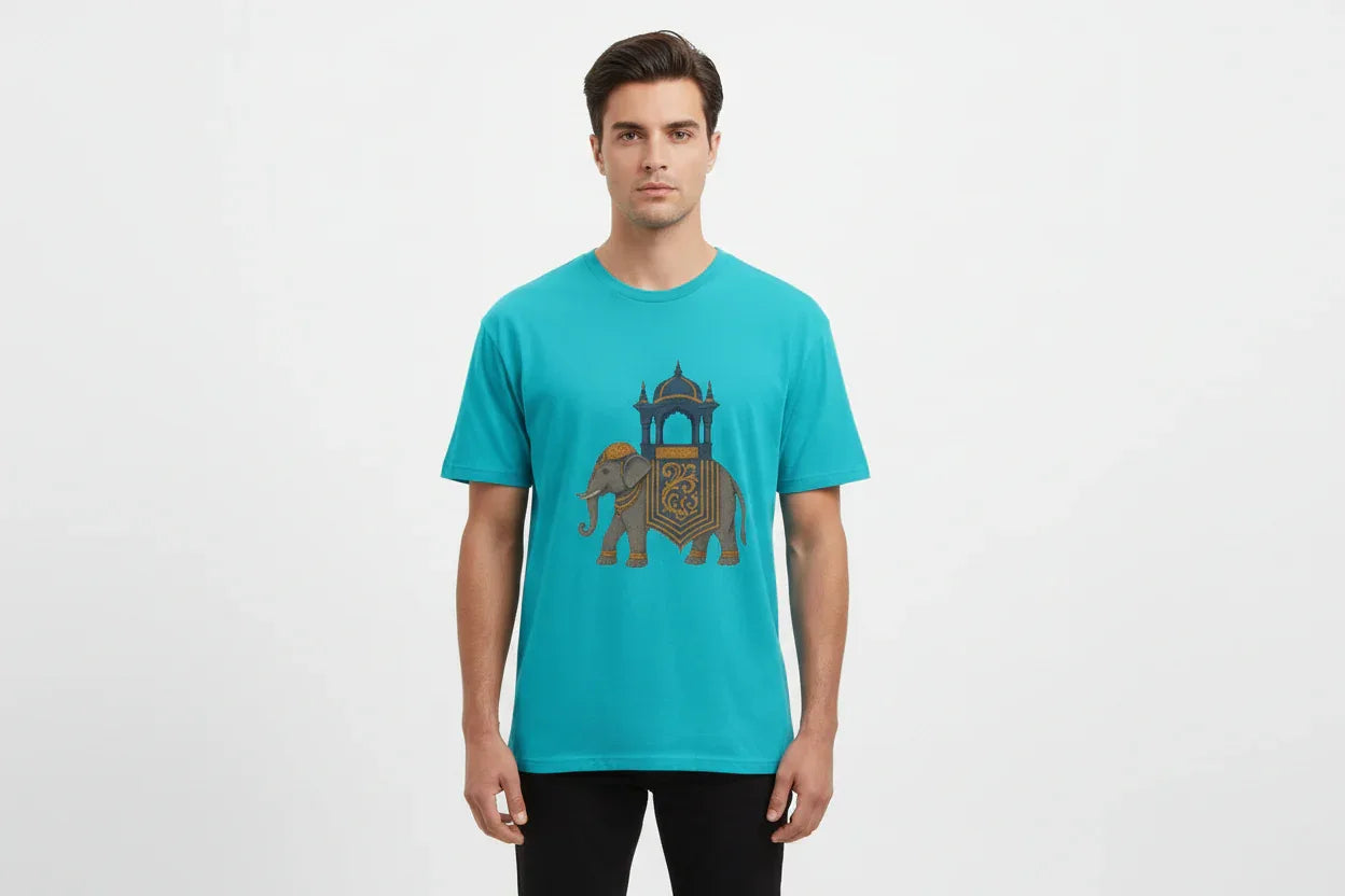 Royal Procession Collection: Majestic Elephant Tees - VIVA ENTERPRISES 