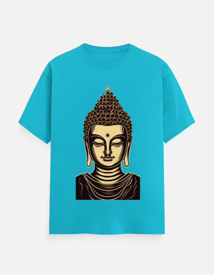 Lord Buddha Spiritual Graphic T-Shirt - VIVA ENTERPRISES 