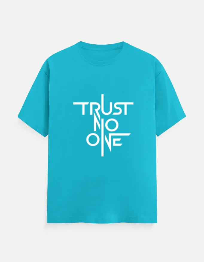 Trust No One Graphic Printed Men's T-Shirt | Premium Cotton - VIVA ENTERPRISES 