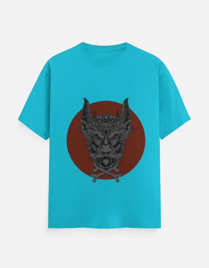 Japanese Hannya/Demon Mask Tee - VIVA ENTERPRISES 