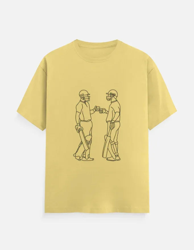 Cricket Camaraderie Crew T-Shirt - VIVA ENTERPRISES 