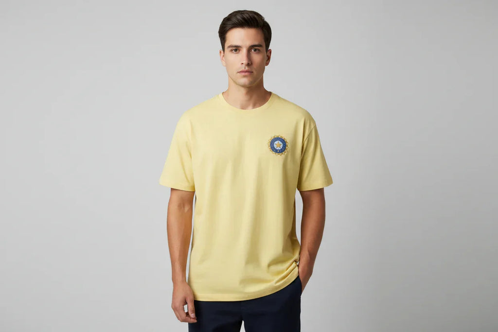 Official India Cricket Jersey Style T-Shirt Unisex Classic Crew T-Shirt - VIVA ENTERPRISES 