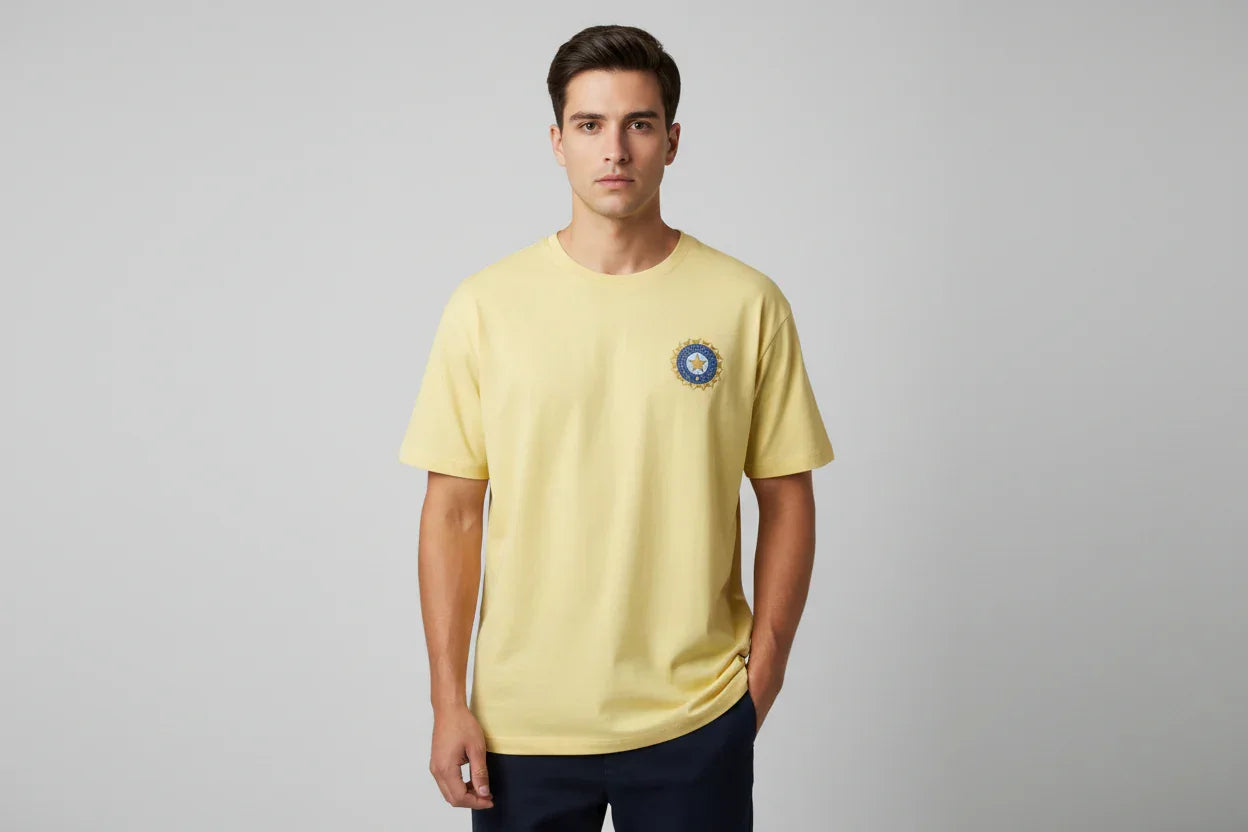 Official India Cricket Jersey Style T-Shirt Unisex Classic Crew T-Shirt - VIVA ENTERPRISES 