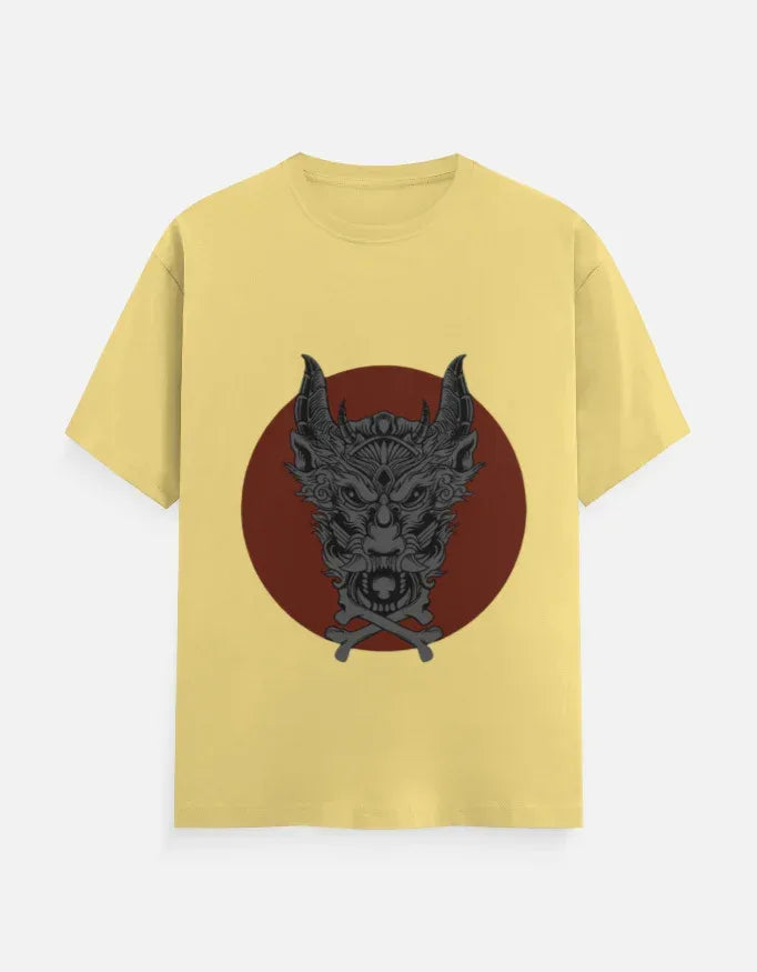 Japanese Hannya/Demon Mask Tee - VIVA ENTERPRISES 