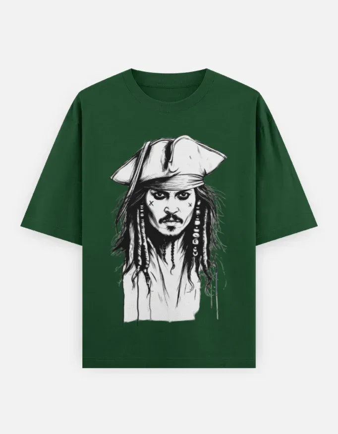 The Captain Jack Sparrow T-shirt T-Shirt - VIVA ENTERPRISES 