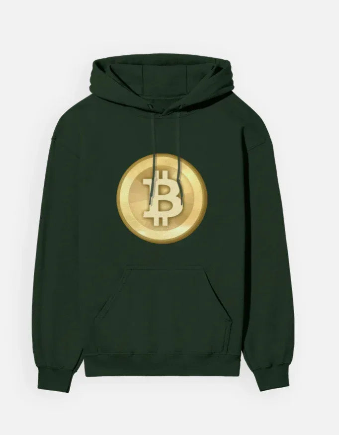 Bitcoin Unisex Hoodie - VIVA ENTERPRISES 