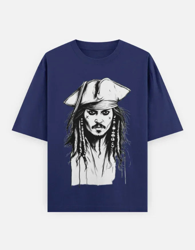 The Captain Jack Sparrow T-shirt T-Shirt - VIVA ENTERPRISES 
