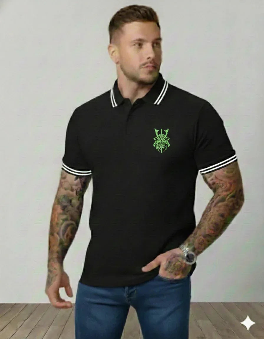 The Ronin Warrior Polo – Neon Green - VIVA ENTERPRISES 