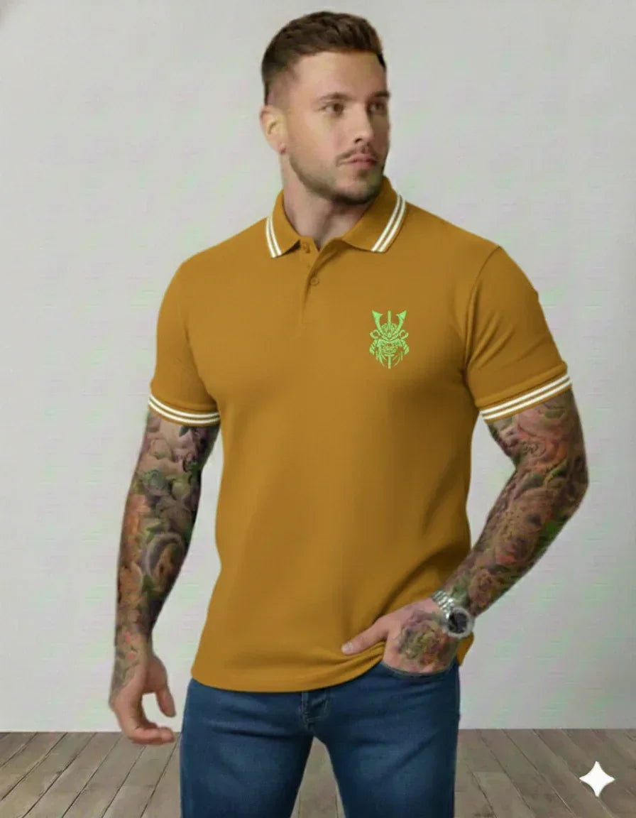 The Ronin Warrior Polo – Neon Green - VIVA ENTERPRISES 