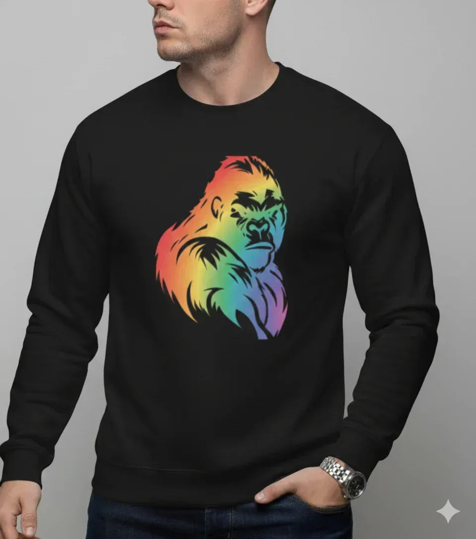 DJ Monkey Sweatshirt - VIVA ENTERPRISES 