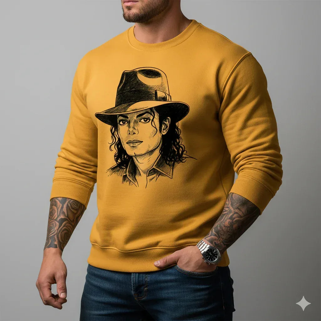 Michael Jackson Icon Sweatshirt - VIVA ENTERPRISES 