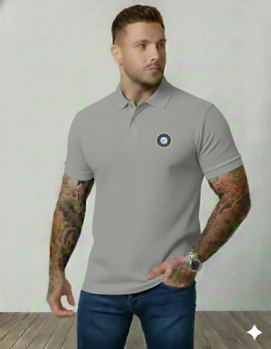 |Team India Cricket Men's Polo T shirt - VIVA ENTERPRISES 