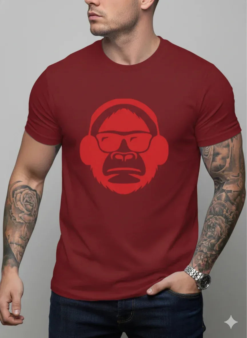 DJ Monkey Tshirt - VIVA ENTERPRISES 