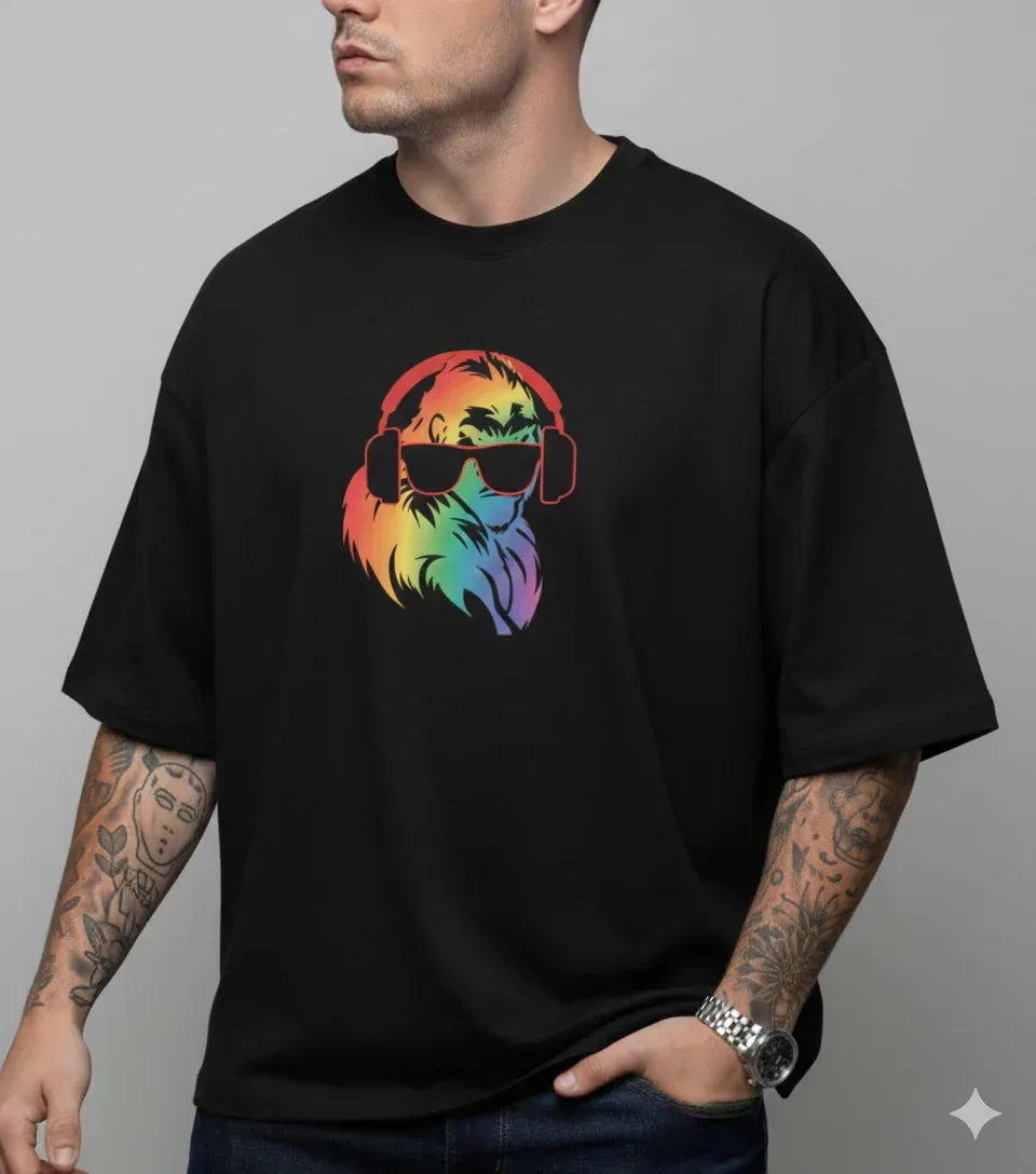 The DJ Monkey Tee - VIVA ENTERPRISES 