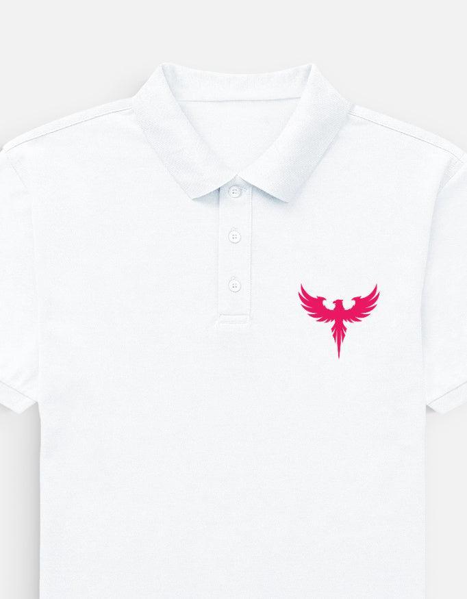 The Crimson Rebirth Polo – Pink Phoenix Premium - VIVA ENTERPRISES 