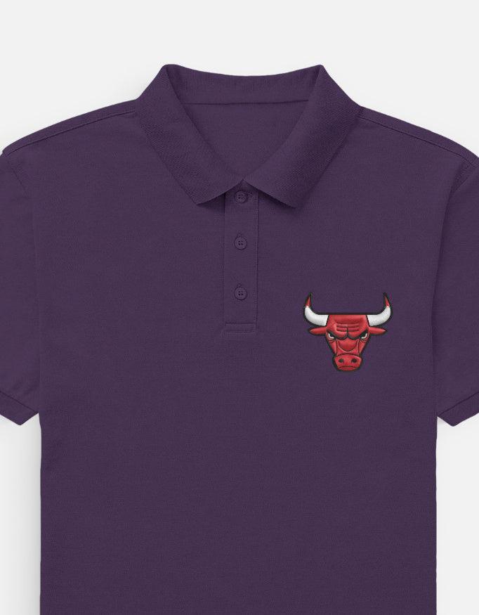The Crimson Charging Bull Polo – Red & Black Premium - VIVA ENTERPRISES 