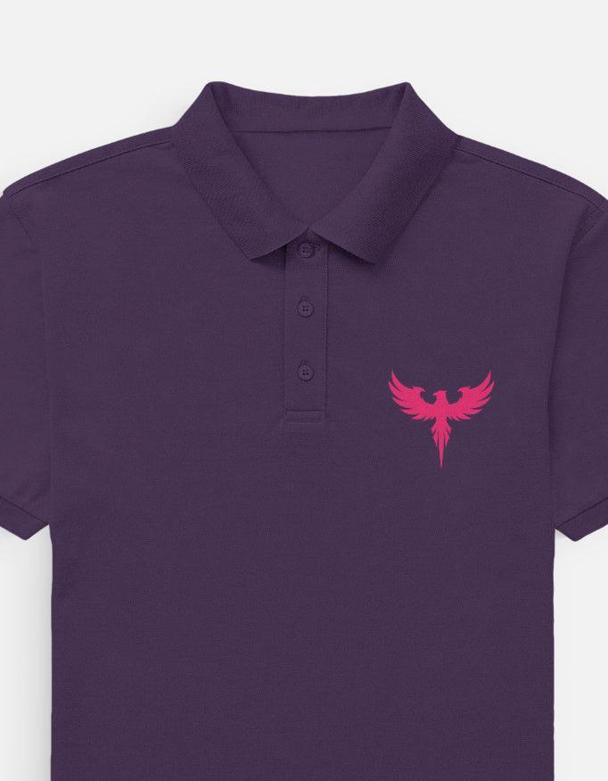 The Crimson Rebirth Polo – Pink Phoenix Premium - VIVA ENTERPRISES 
