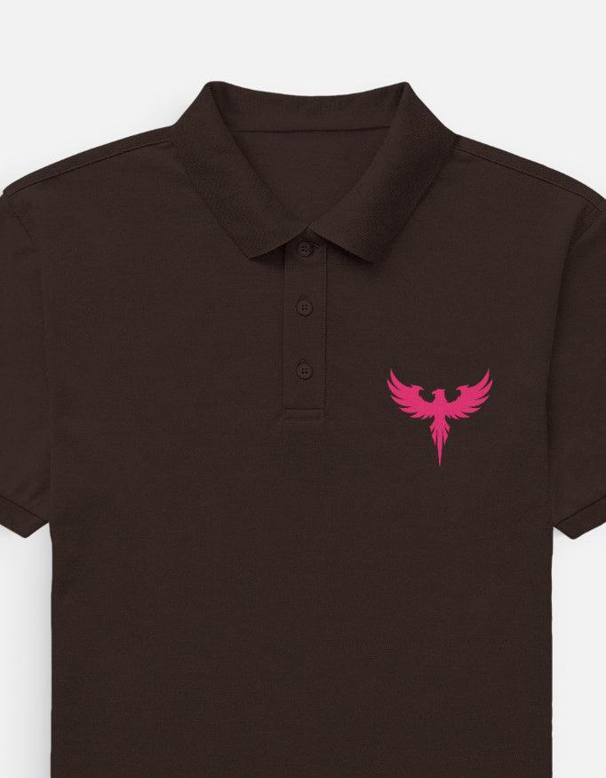 The Crimson Rebirth Polo – Pink Phoenix Premium - VIVA ENTERPRISES 